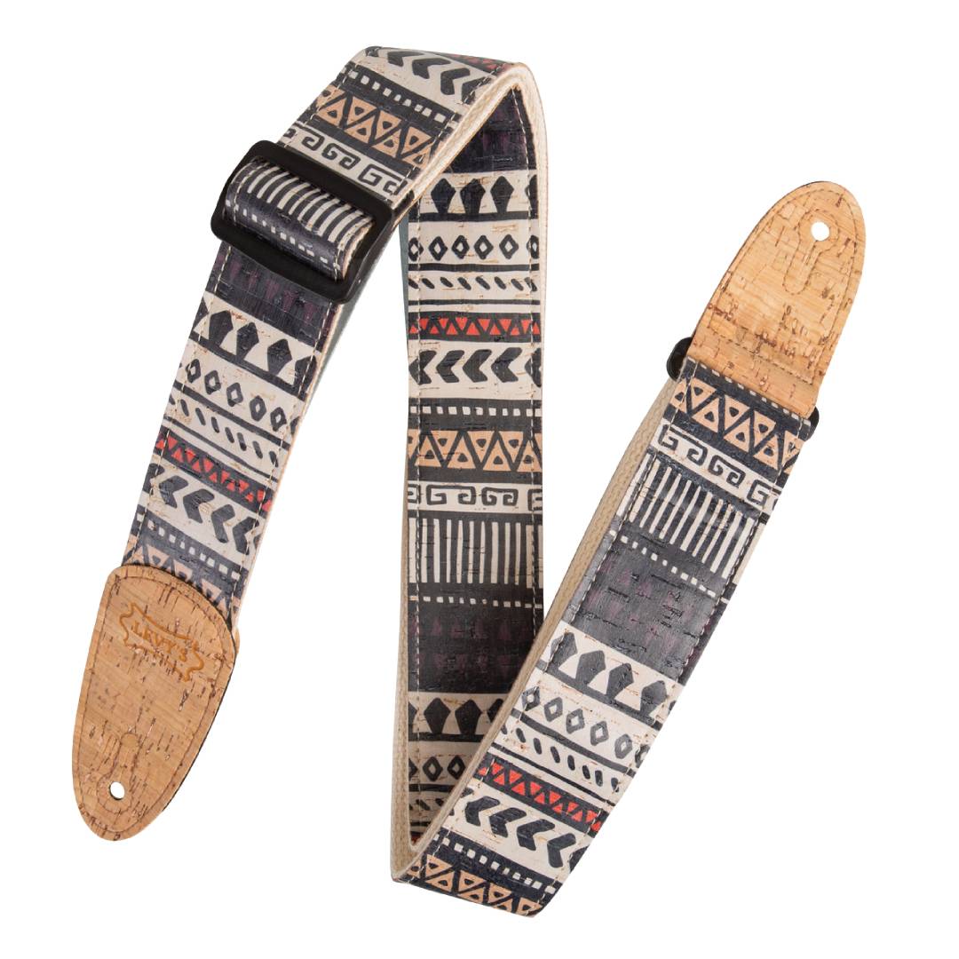 Levy’s MX8-002 Cork Guitar Strap – Zanzibar