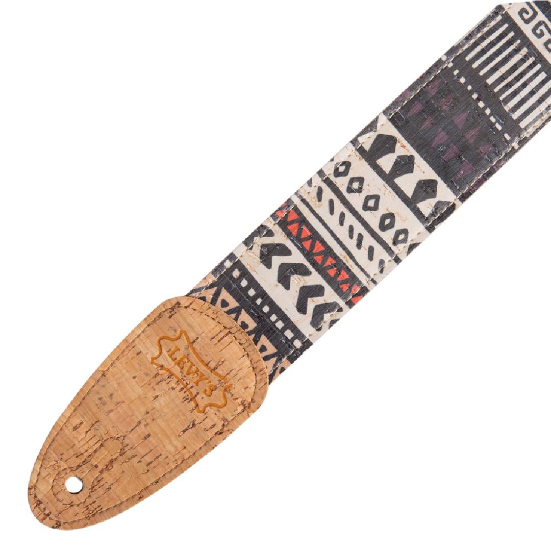 Levy’s MX8-002 Cork Guitar Strap – Zanzibar — view 3