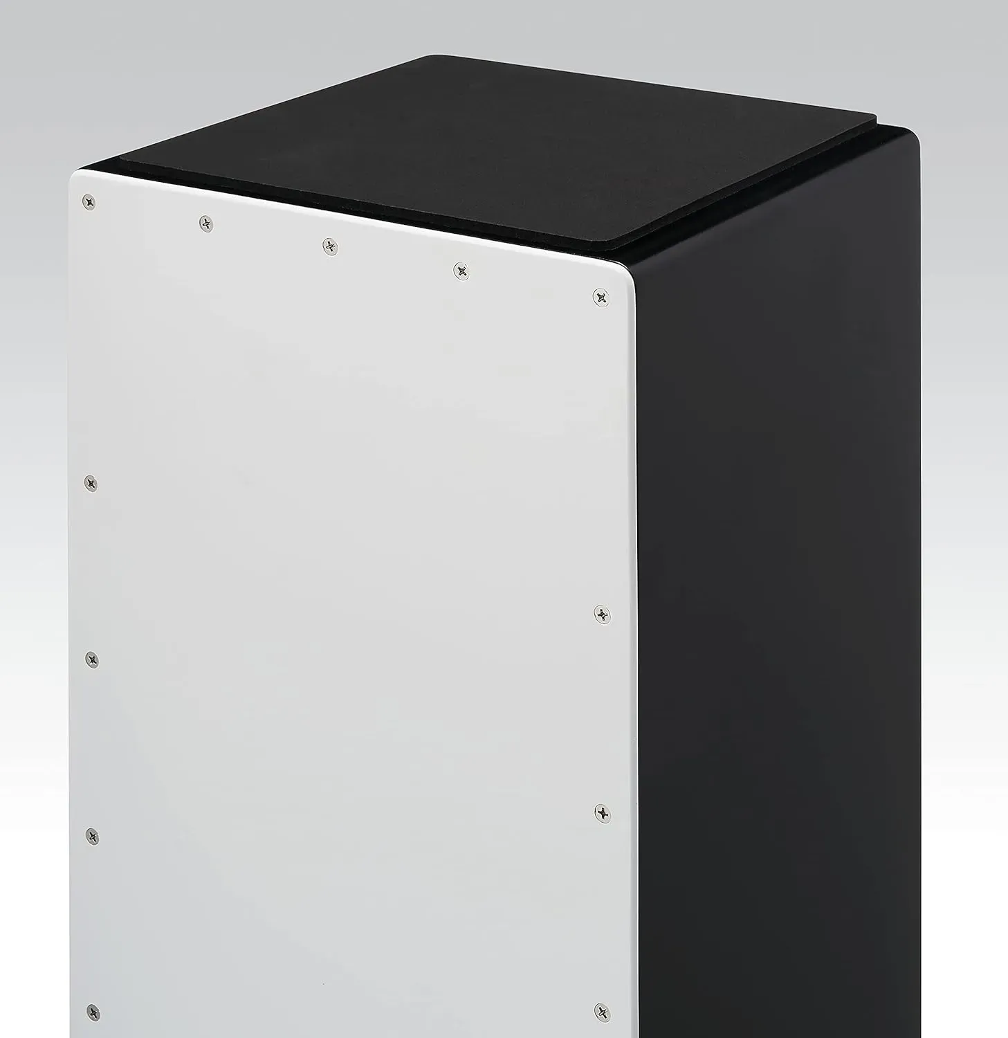 LP Prism Snare Cajon with Padded Seat - White — view 3