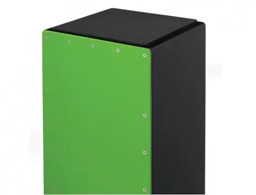 LP PRISM CAJON GREEN SNARE W/PAD — view 2