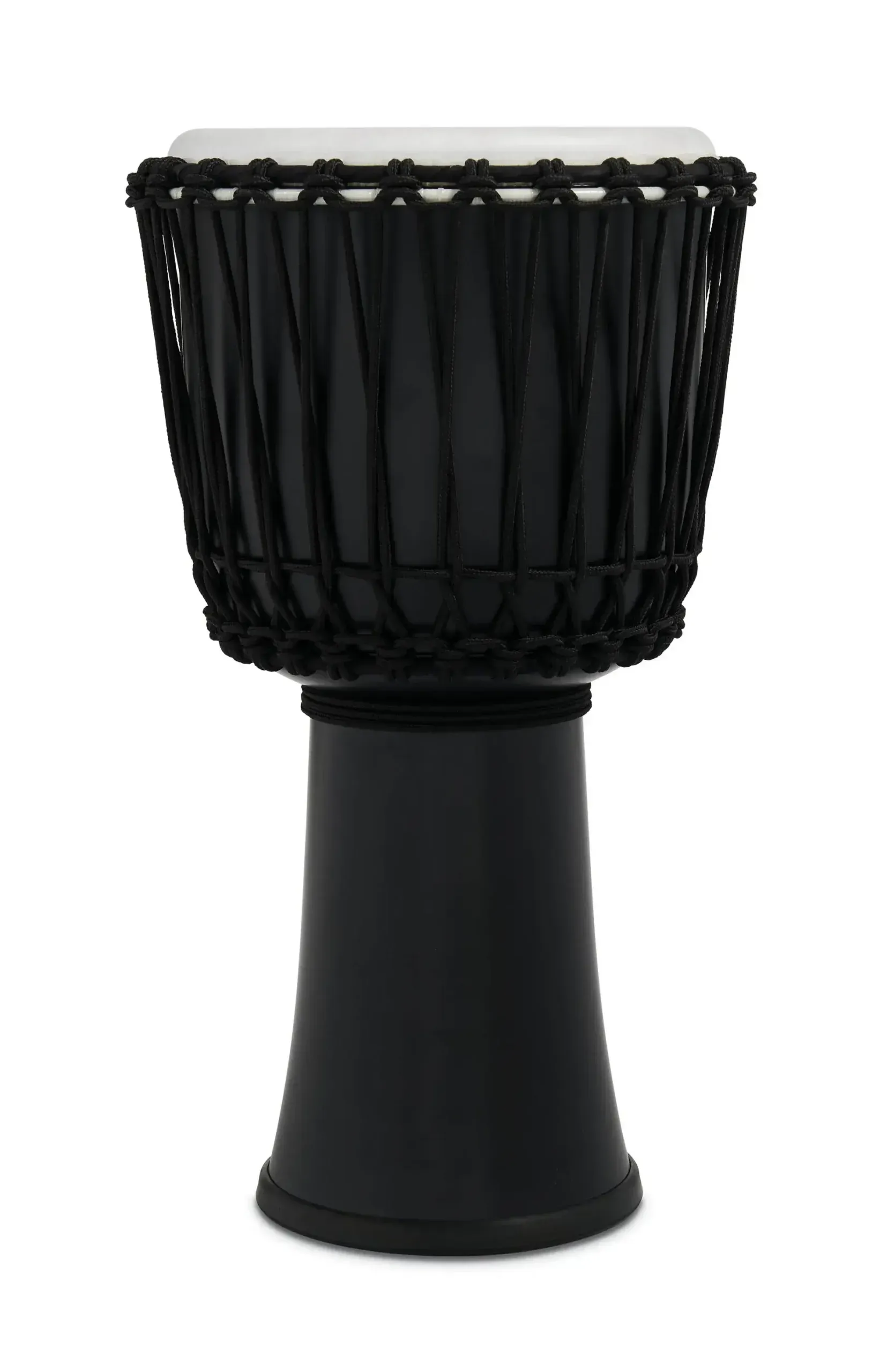 LP World 10 inch Rope Circle Djembe - Black — view 2