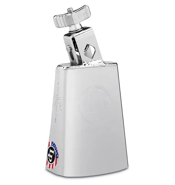 LP Deluxe Black Beauty Cowbell, Chrome