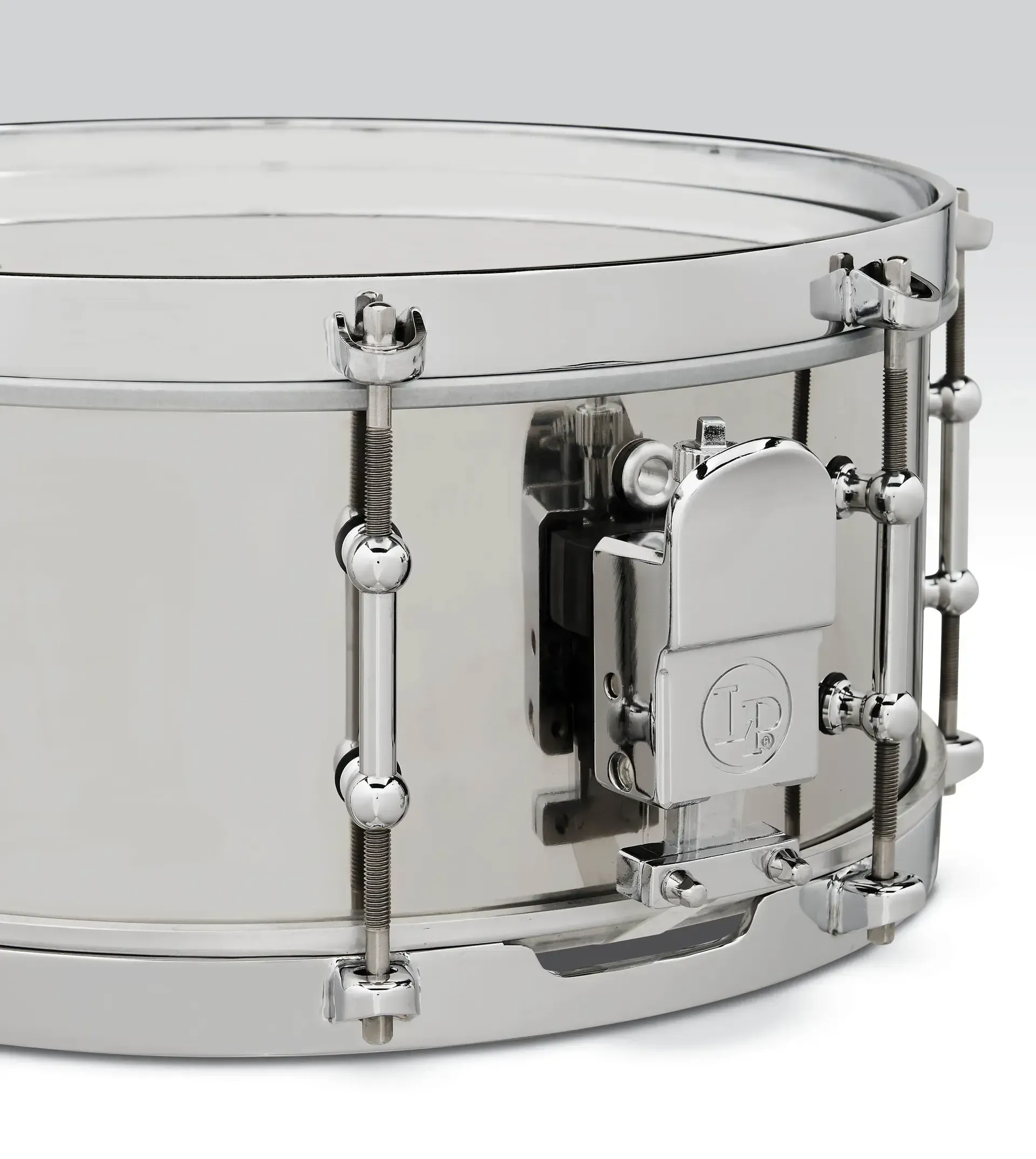 Latin Percussion Stainless Steel Salsa Snare - 4.5 x 12-inch — view 6