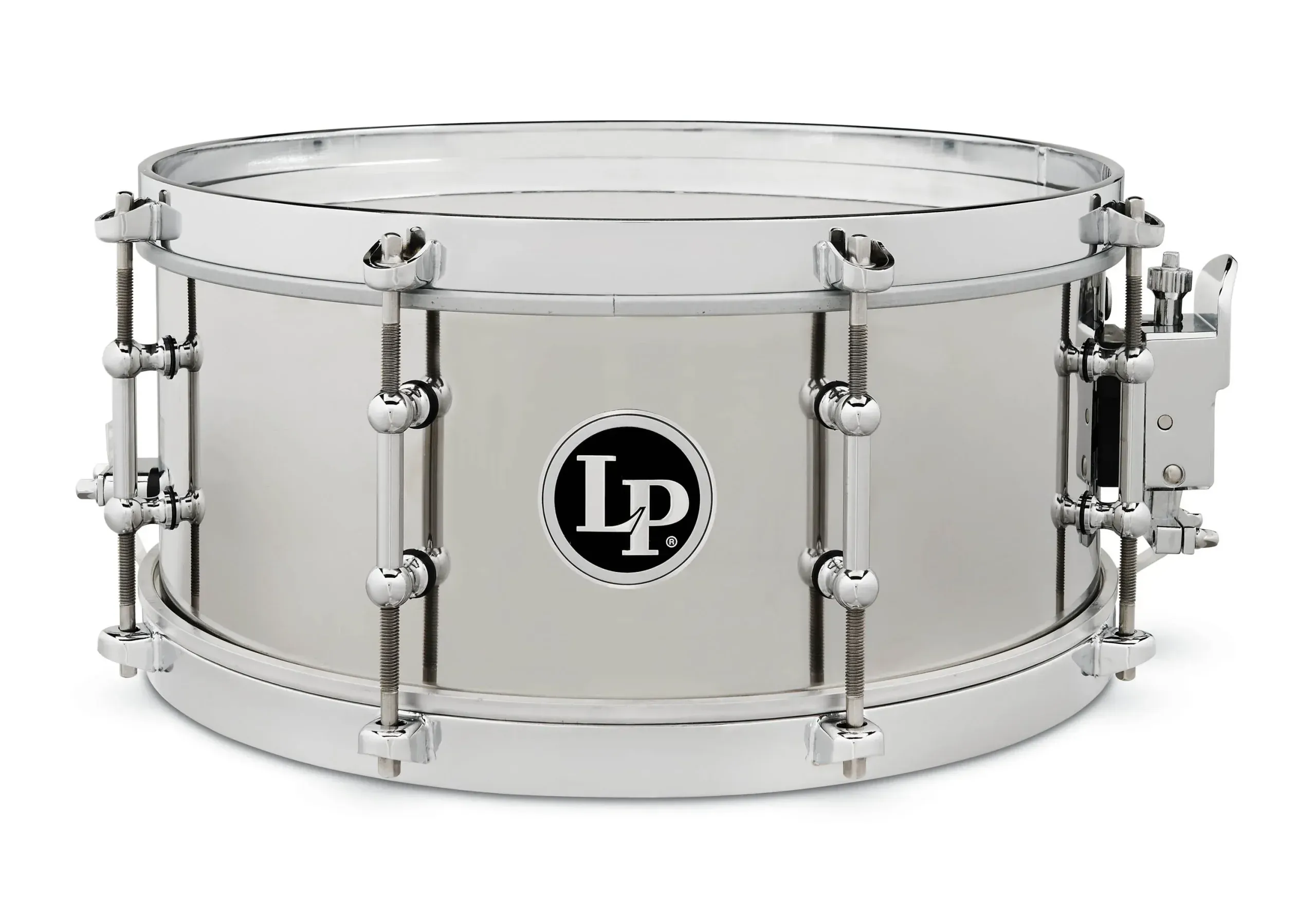 Latin Percussion Stainless Steel Salsa Snare - 5.5 x 13-inch — view 2