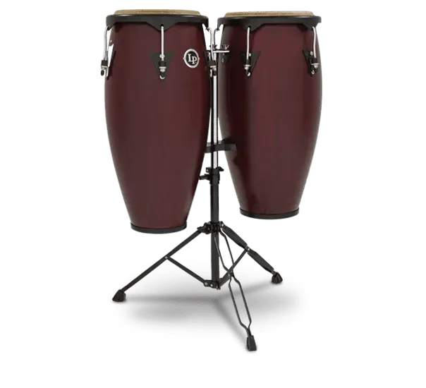 Latin Percussion City Conga Set with Stand - 10/11 inch