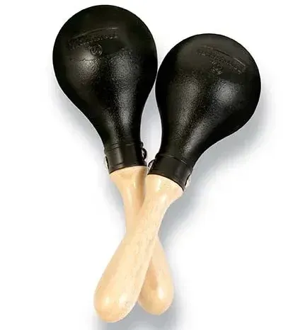 Latin Percussion M281 Matador Mini Maracas-Black