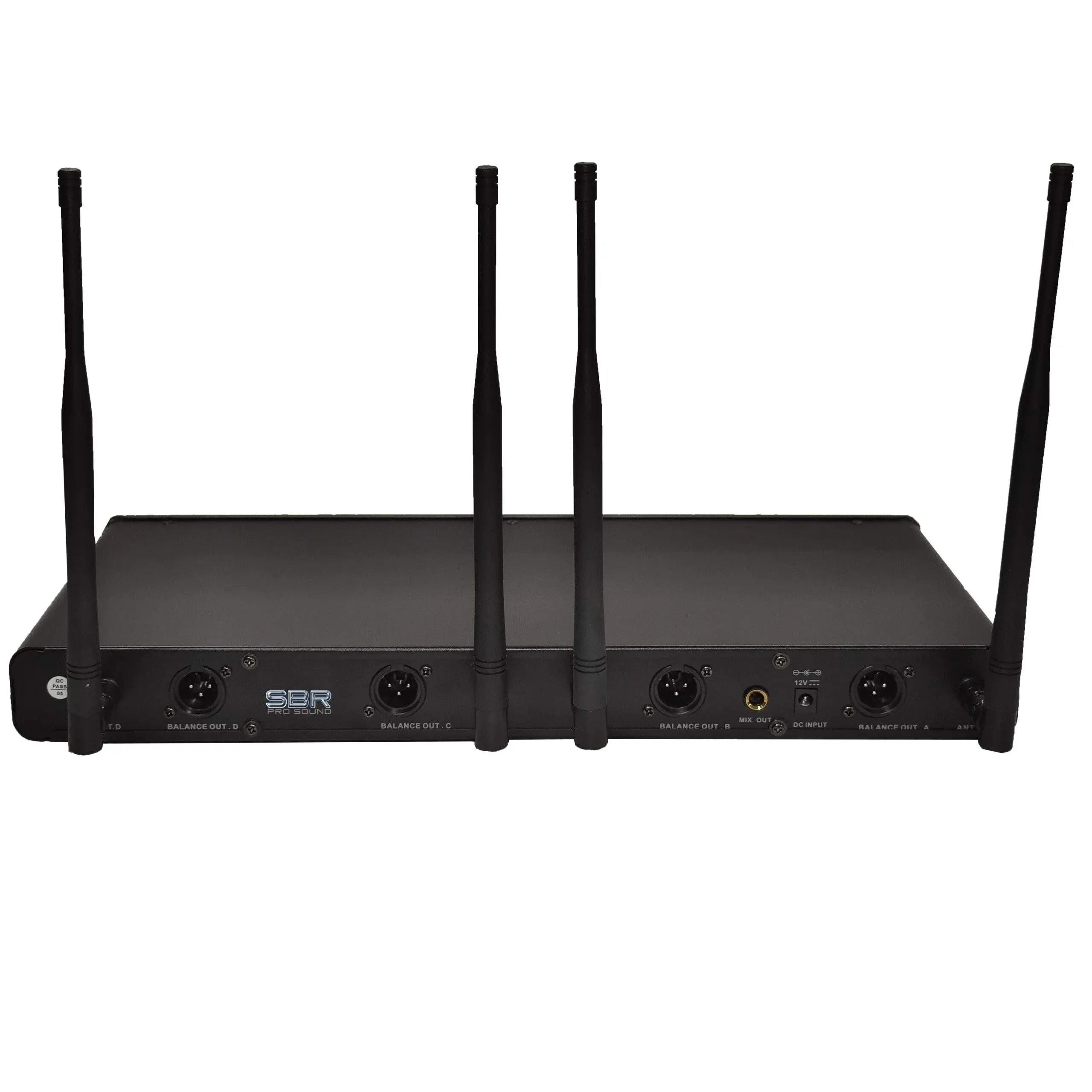 Lane M604 4-Piece Wireless Handheld UHF Microphone System — view 2