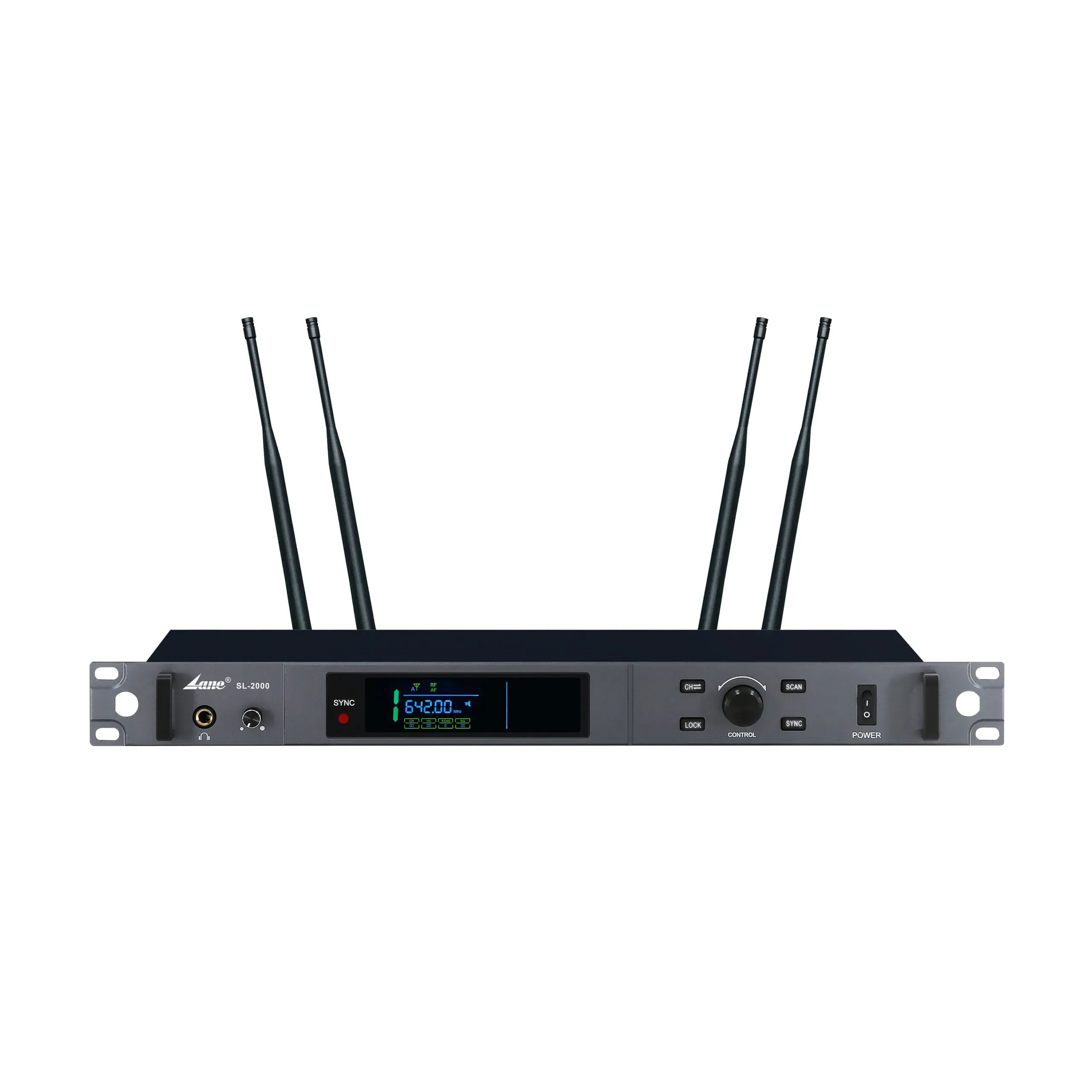 Lane Pro SL-2000 Dual Hand Wireless Microphone System — view 2