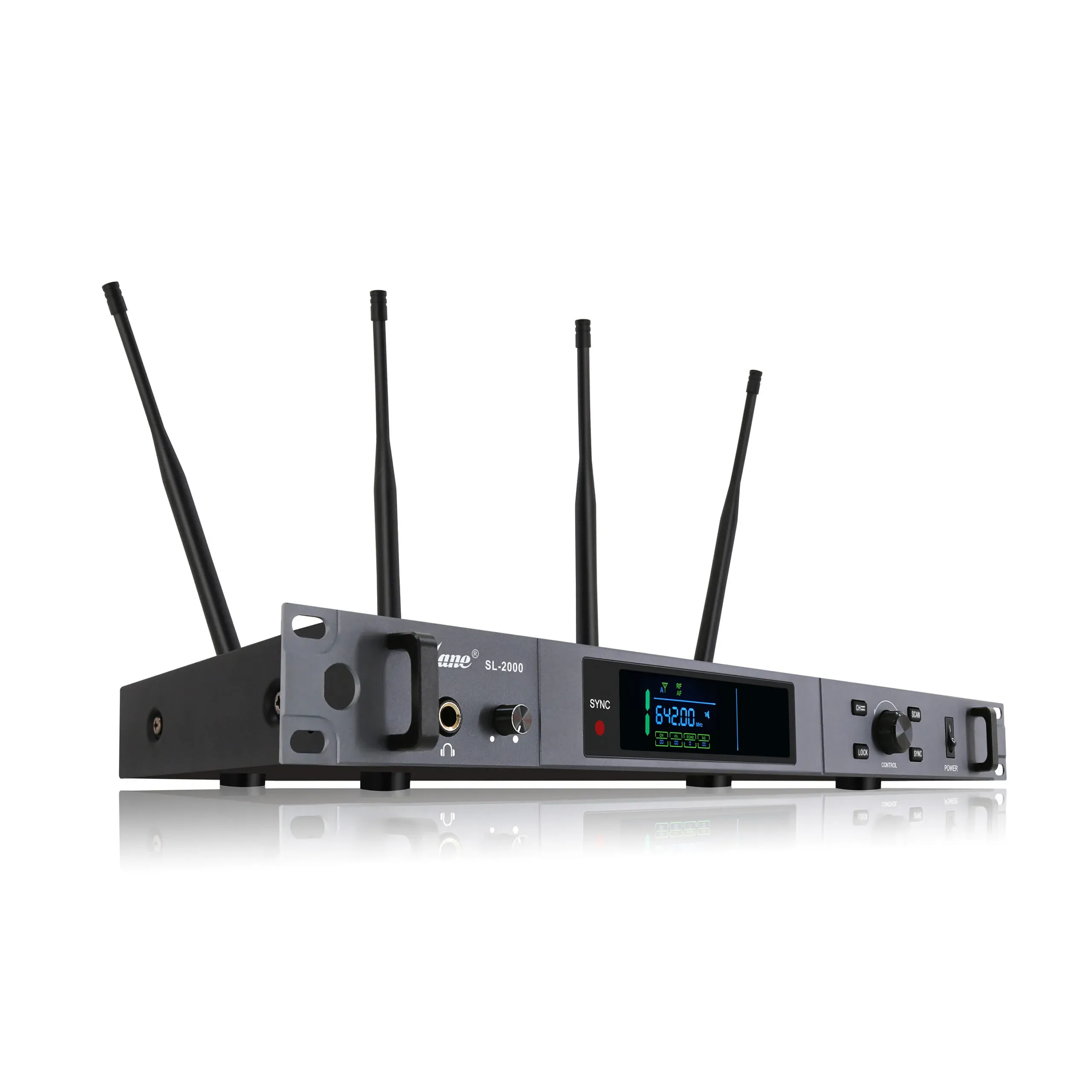 Lane Pro SL-2000 Dual Hand Wireless Microphone System — view 3