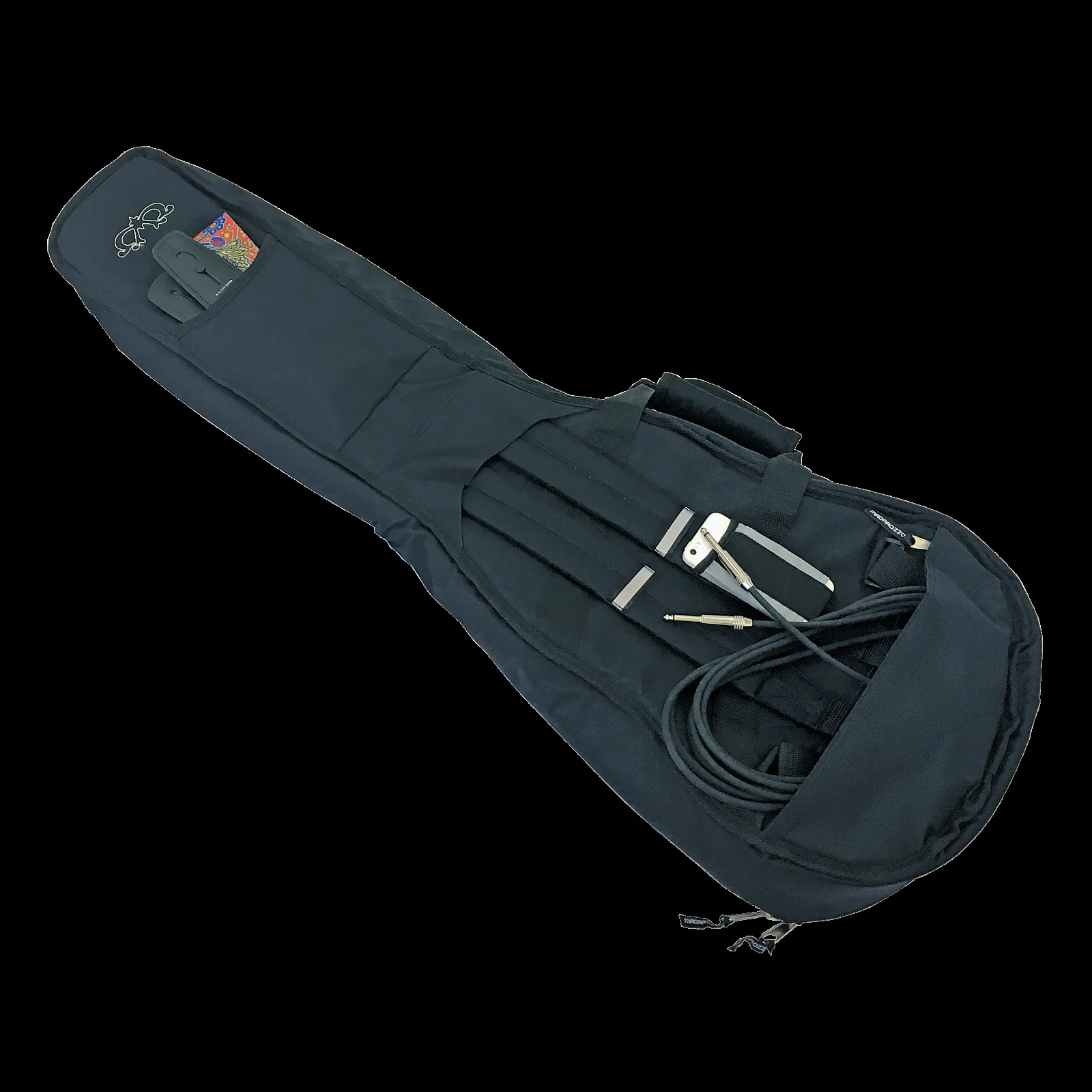Madarozzo 'Les Paul' Guitar Gig Bag 20mm Padding Black / Grey — view 2