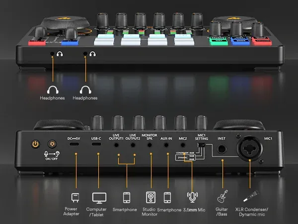 MaonoCaster AME2A Integrated Audio Production Studio — view 3
