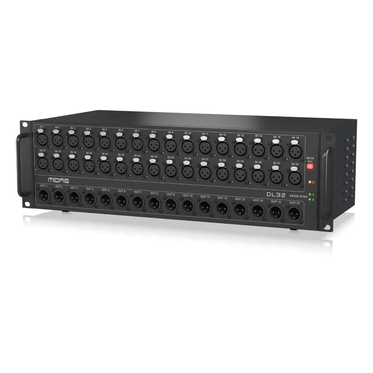 Midas DL32 32-input/16-output Stage Box — view 2