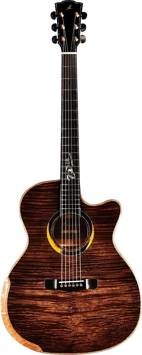 Merida Duke Grand Auditorium Acoustic-Electric Guitar — view 2