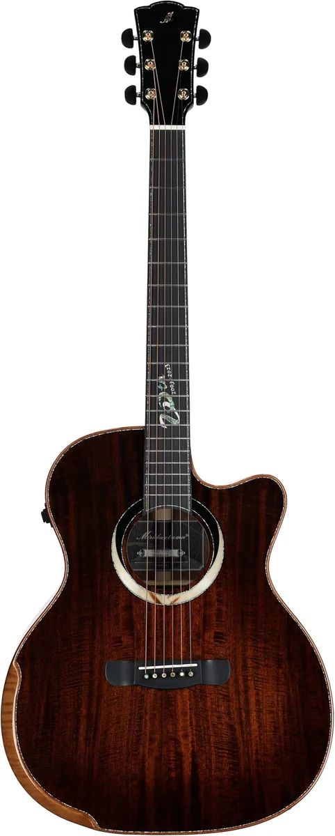 Merida Gloria V Grand Auditorium Acoustic Electric Guitar — view 3
