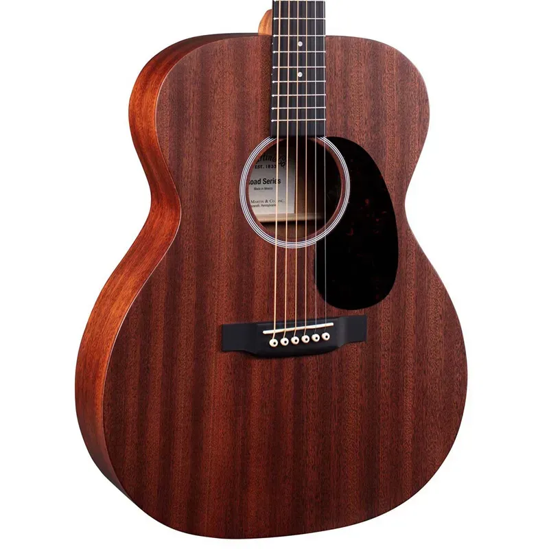 Martin 000-10E Acoustic-Electric Guitar – Natural Satin Sapele — view 2