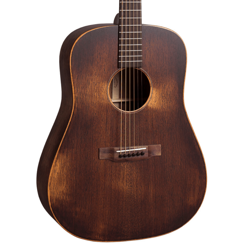 Martin D-15M StreetMaster Acoustic Guitar – Distressed Burst — view 1