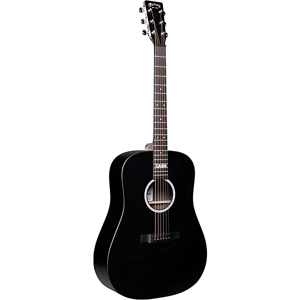 Martin DX Johnny Cash Acoustic Guitar – Jet Black — view 2