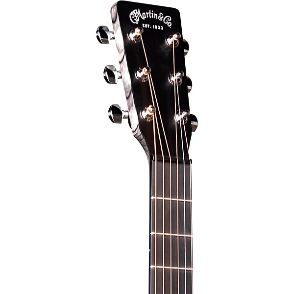 Martin DX Johnny Cash Acoustic Guitar – Jet Black — view 4