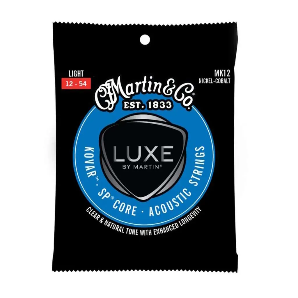 Martin MK12 Luxe Kovar Acoustic Guitar Strings - .012-.054 Light — view 1