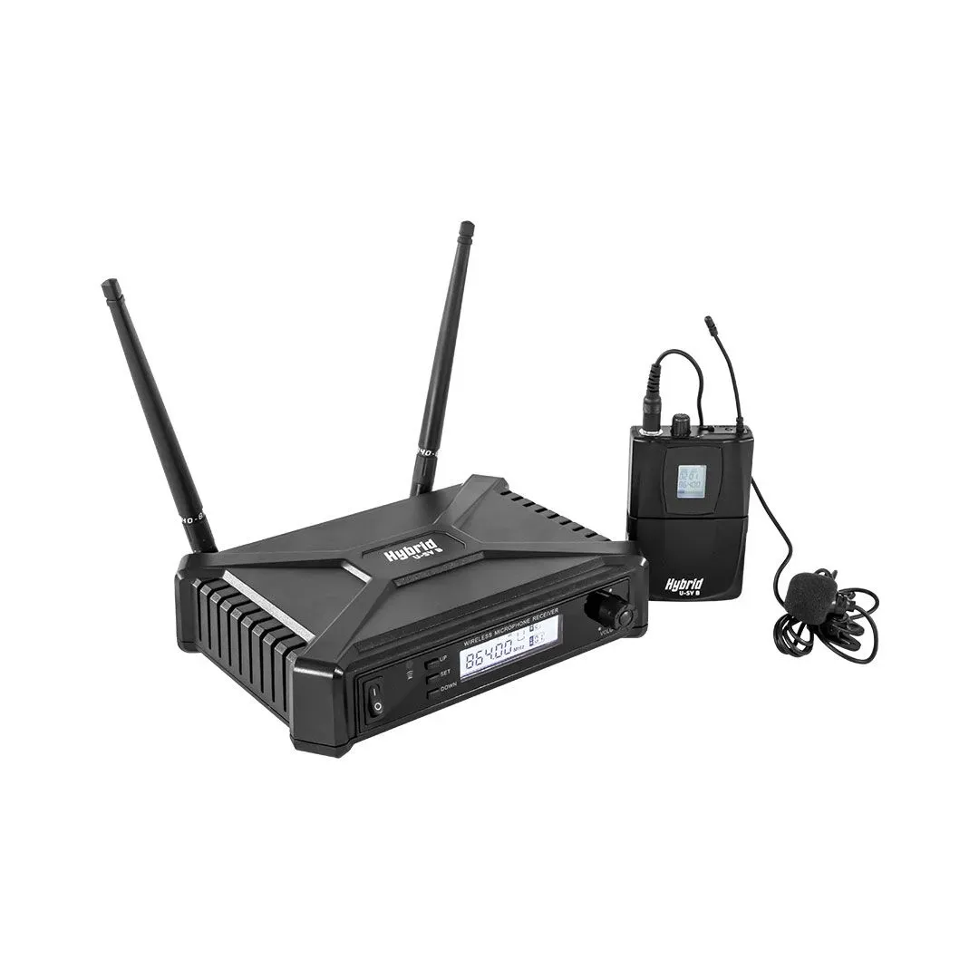 Hybrid U-SV B Lapel Wireless Microphone System Variable Frequency — view 1