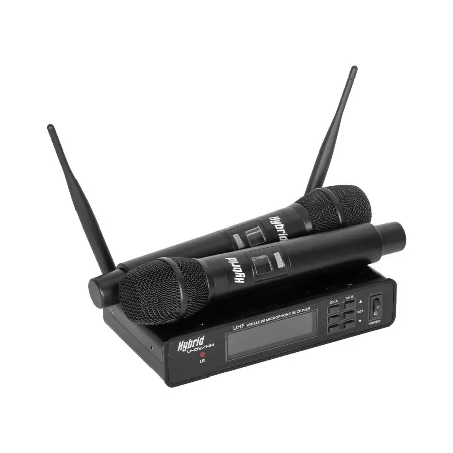 HYBRID UDV/HH UHF DUAL H/HELD 100 FREQ