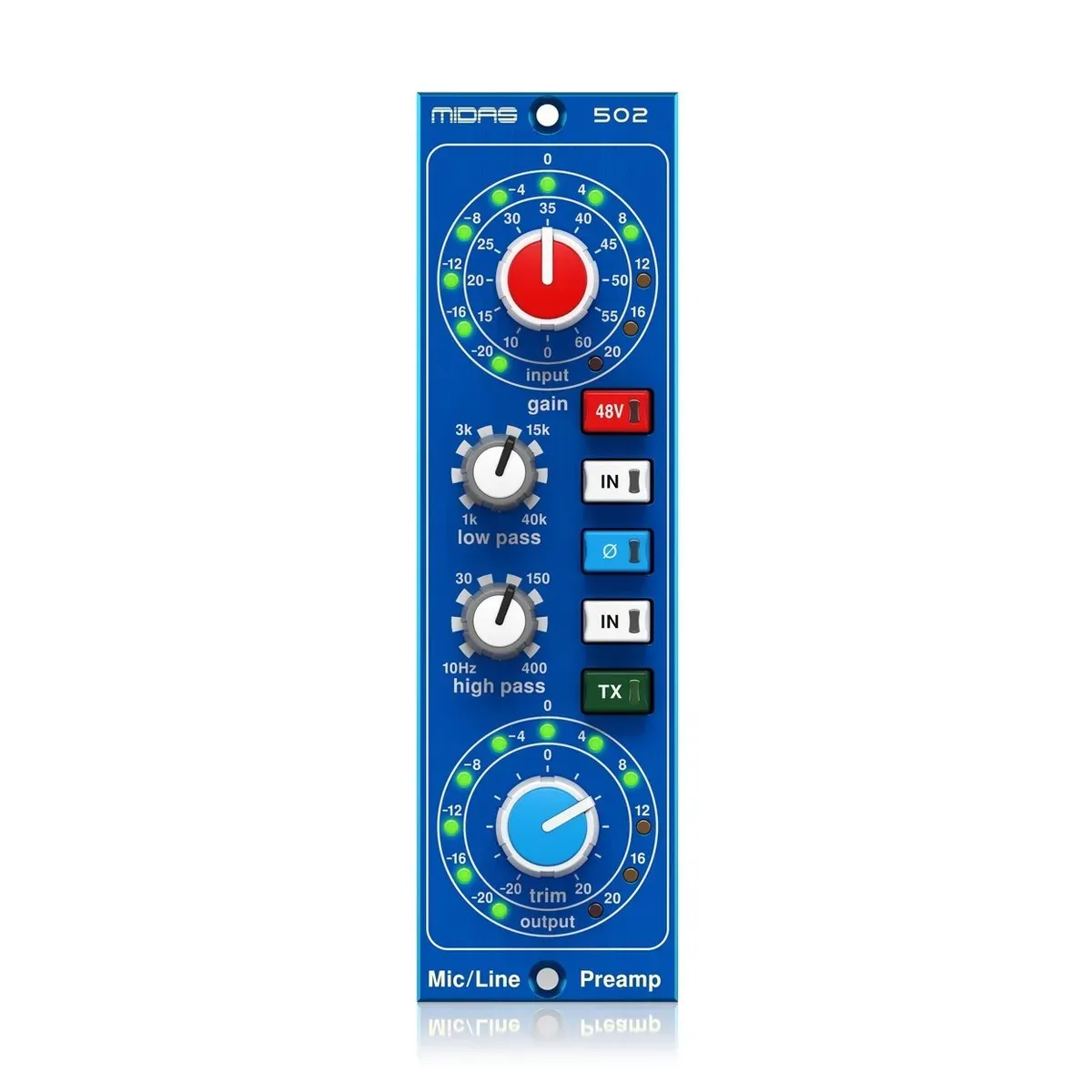 Midas 502 V2 Microphone Preamplifier Module — view 2