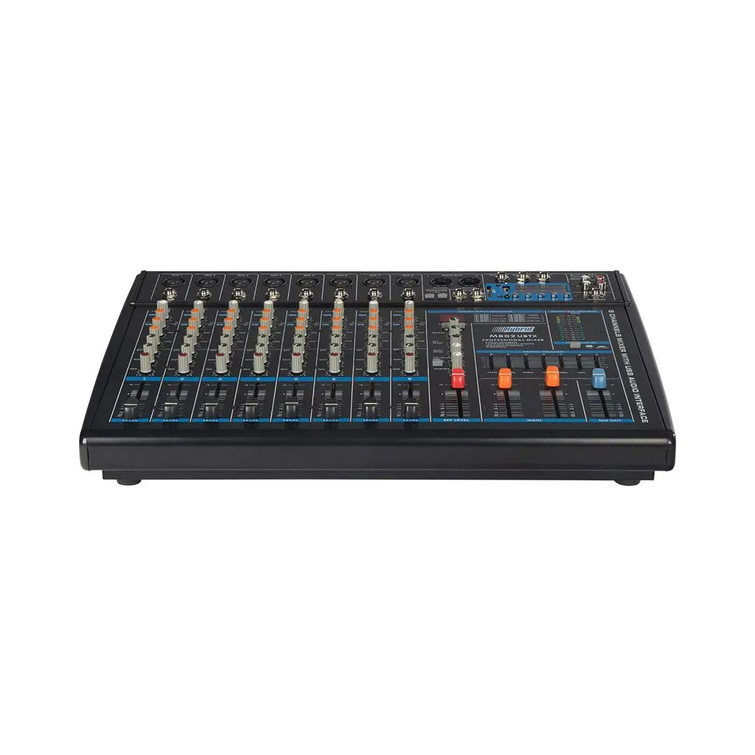 Hybrid M802UBTX Desk Top Band 8 Channel Mixer — view 2