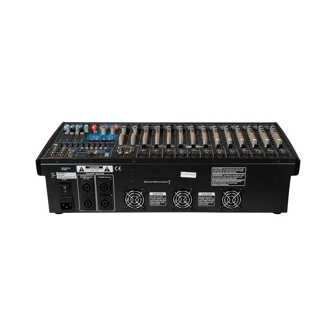 Hybrid MD1818PUX 14 Channel Powered Mixer with USB — view 3