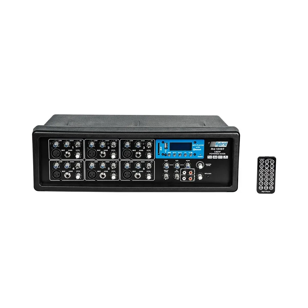 Hybrid M6180BT Powered Bank Mixing Console — view 2