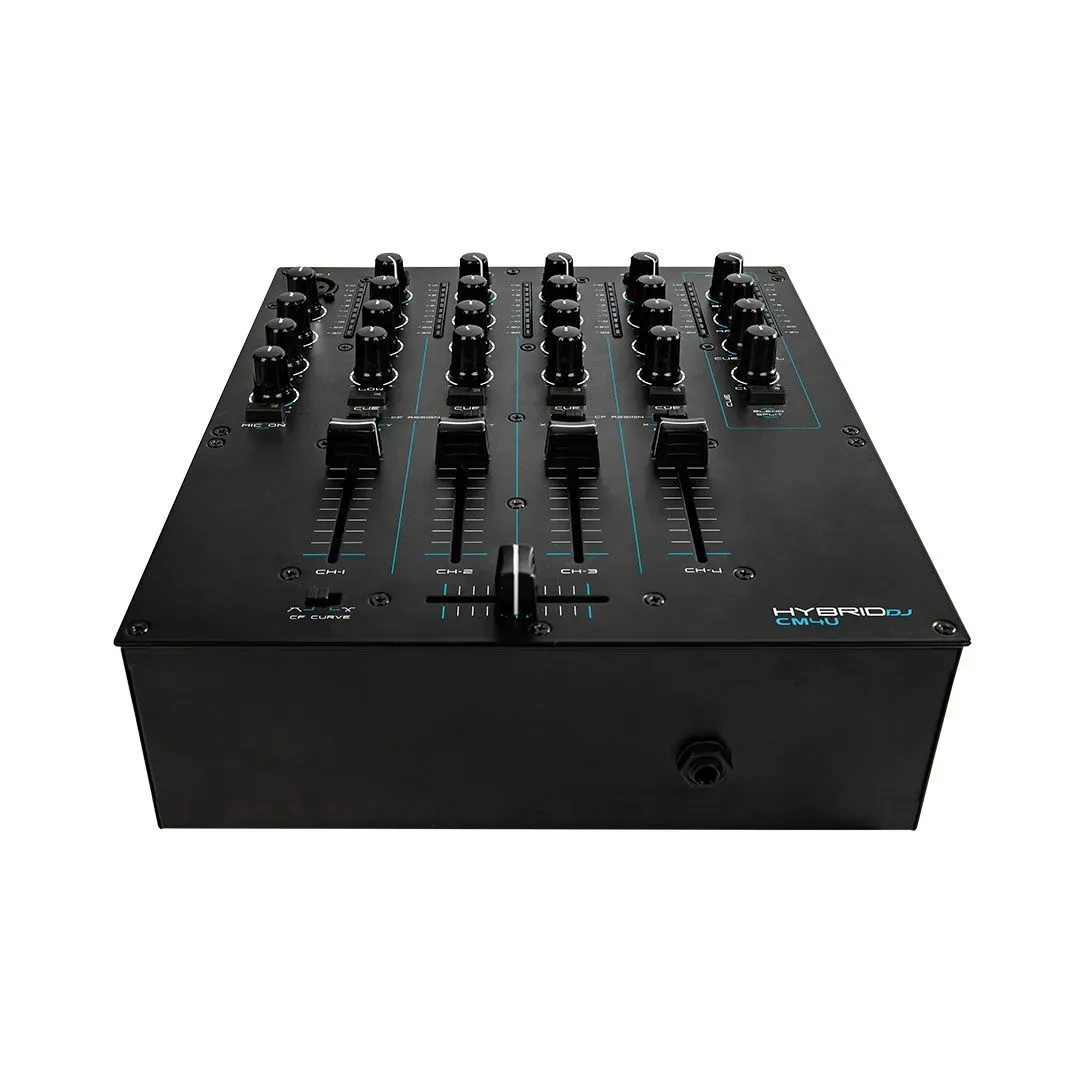 Hybrid DJ CM4U Club Series, 4 Channel + 2 Mic DJ Mixer — view 2