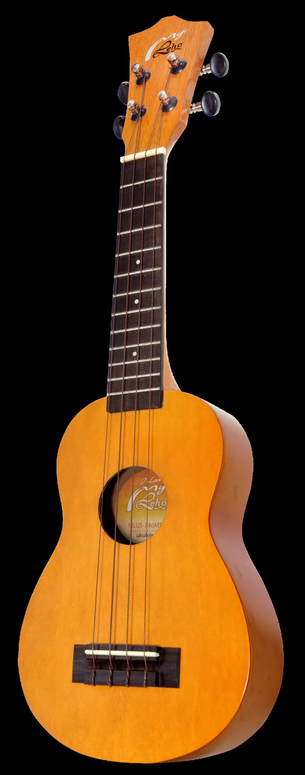 Leho Soprano Uke - Orange — view 2