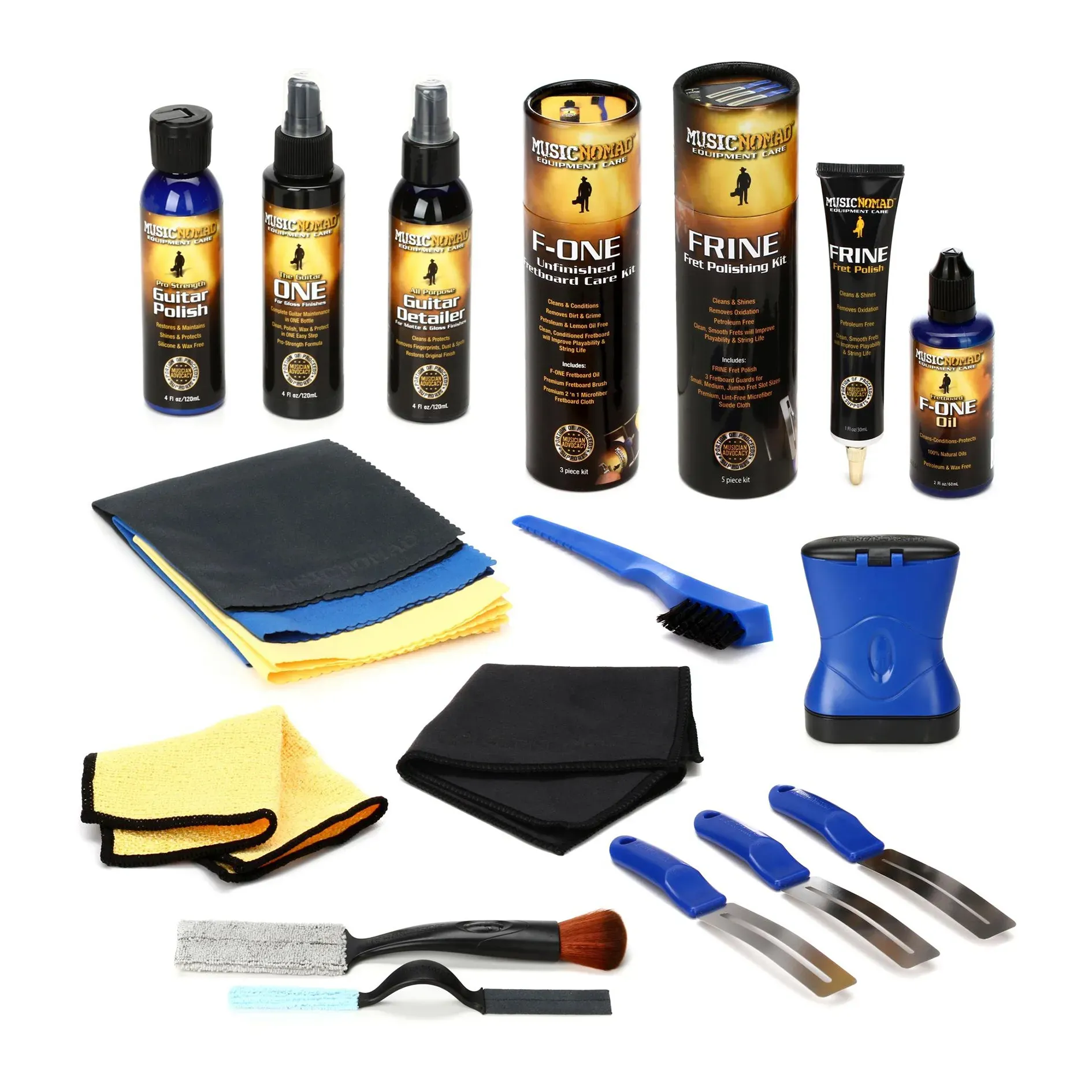 MusicNomad Total Guitar Spa Kit 15 Piece