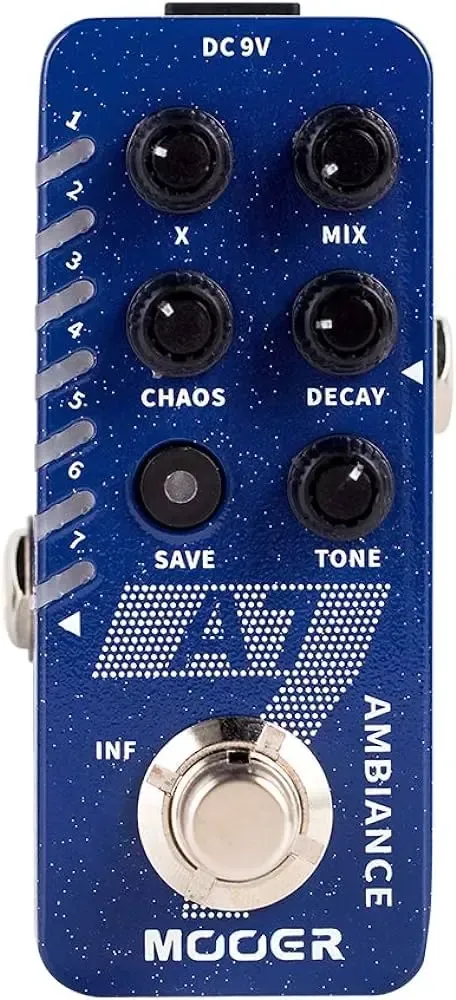 Mooer A7 Ambience Digital Reverb Pedal — view 2