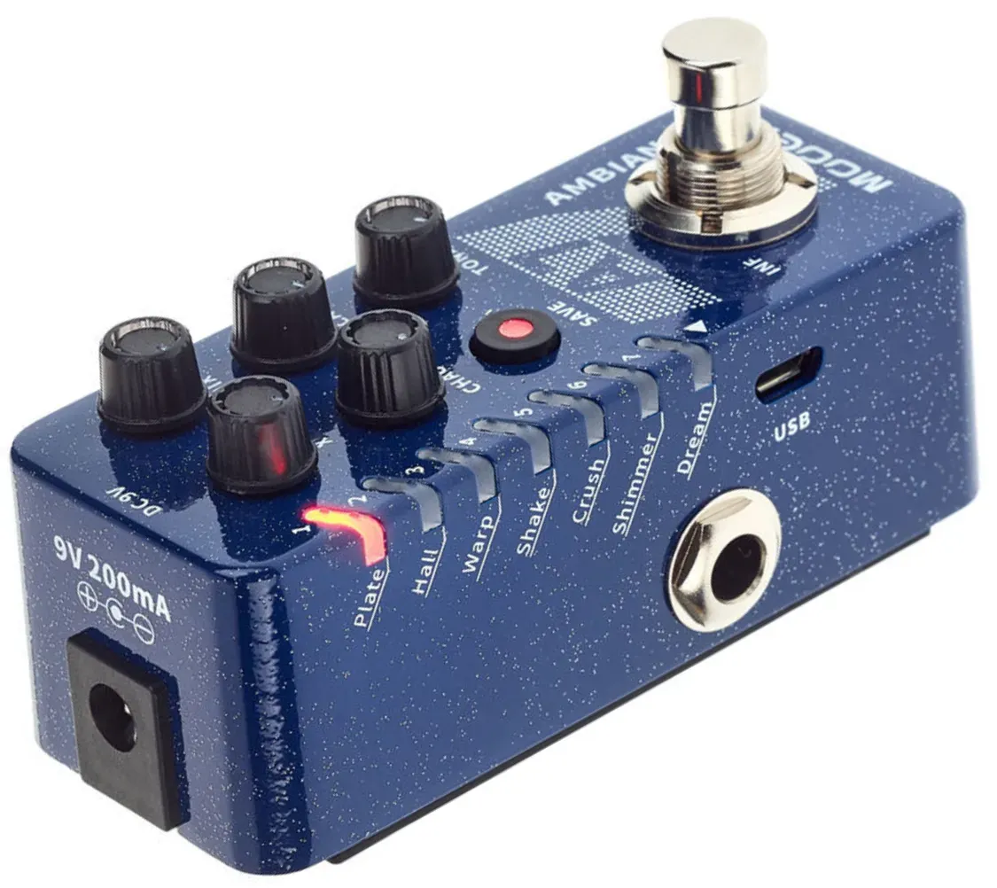 Mooer A7 Ambience Digital Reverb Pedal — view 3