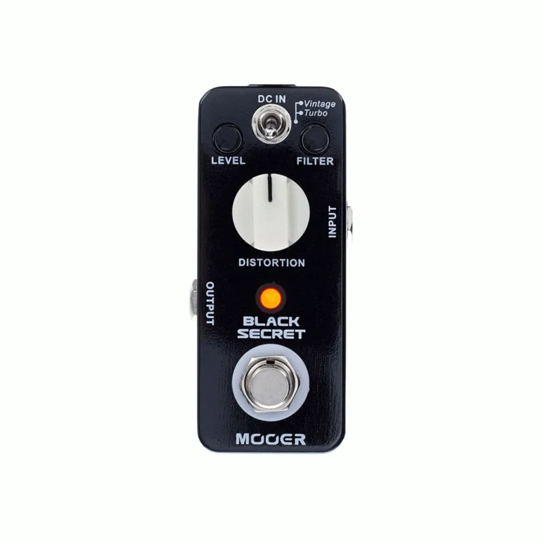 Mooer "Black Secret" Distortion Pedal — view 1