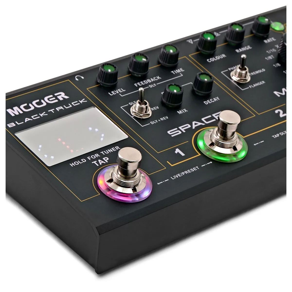 Mooer Black Truck Multi Effects Pedal — view 2