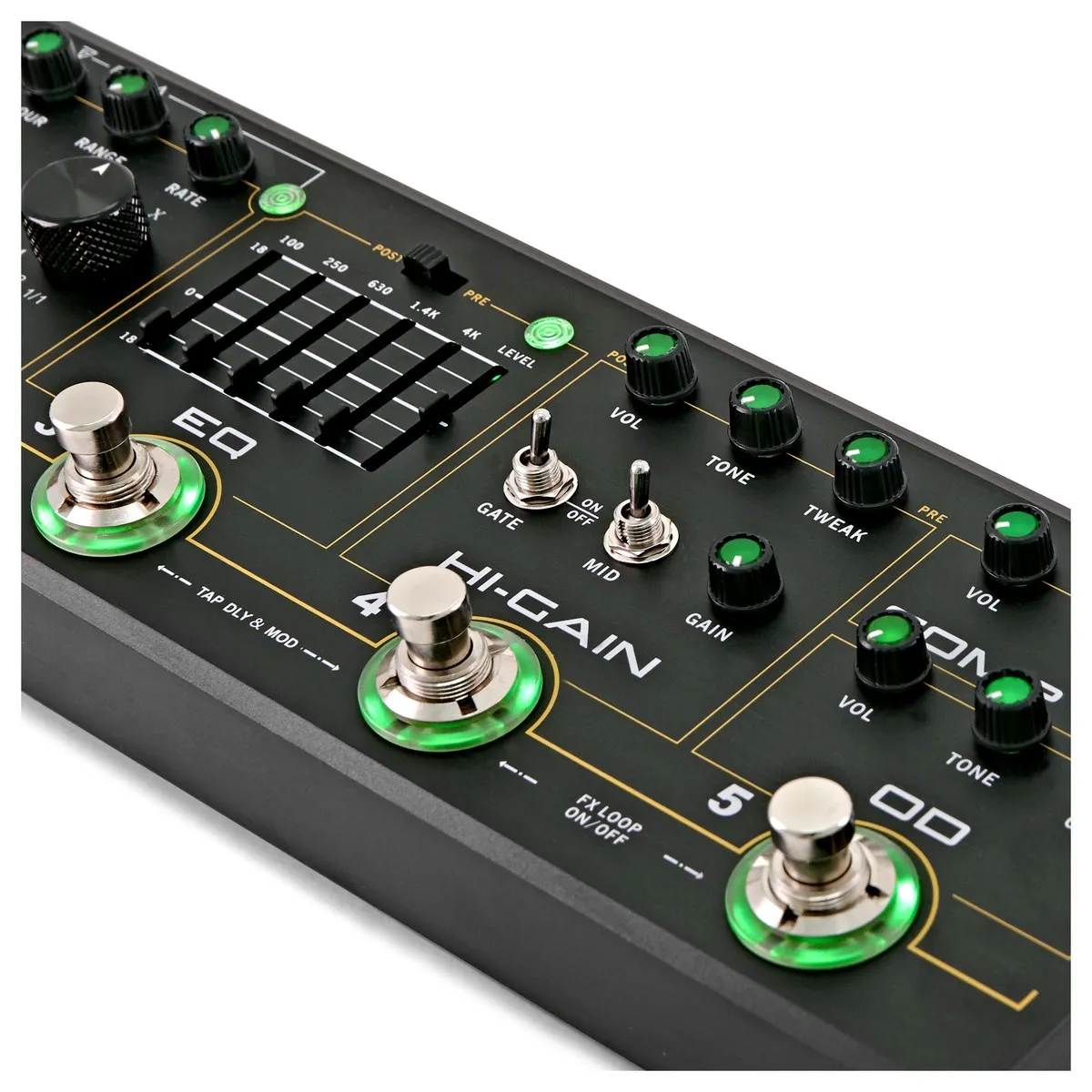 Mooer Black Truck Multi Effects Pedal — view 3