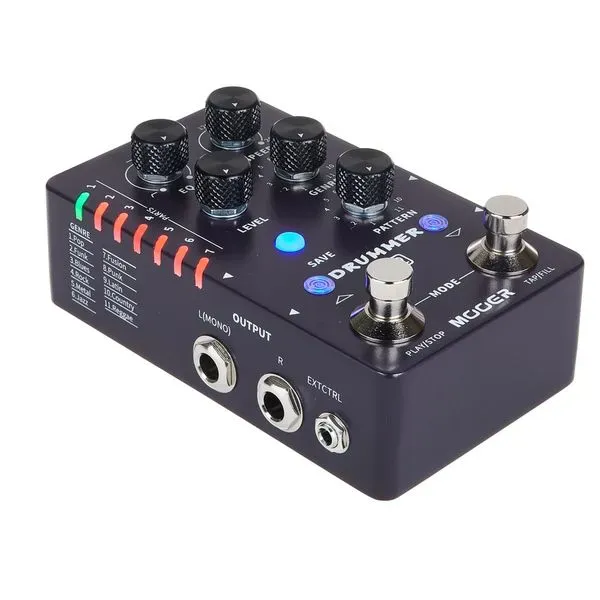 Mooer Drummer X2 Drum Machine Pedal — view 3