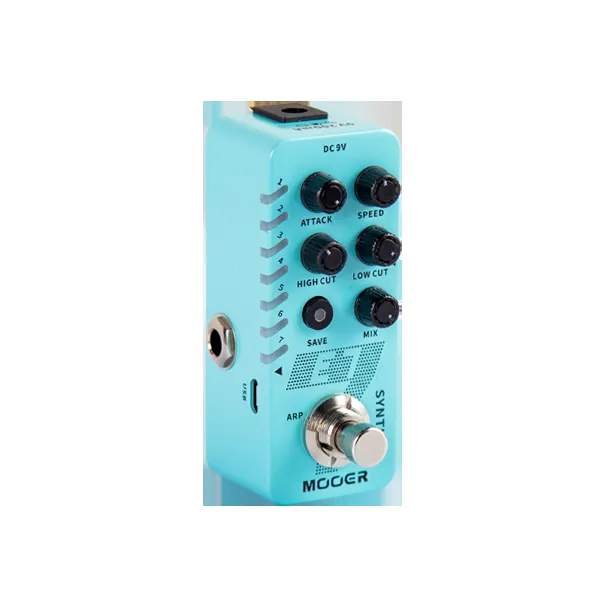 Mooer Polyphonic E7 Guitar Synthesizer — view 3