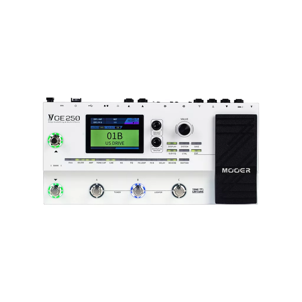 Mooer GE250 Amp Modelling and Multi Effects Pedal — view 1