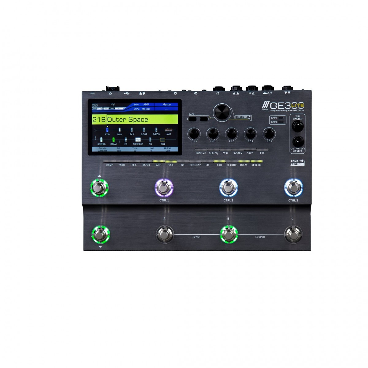 Mooer GE300 LITE Multi Effects Pedal — view 1