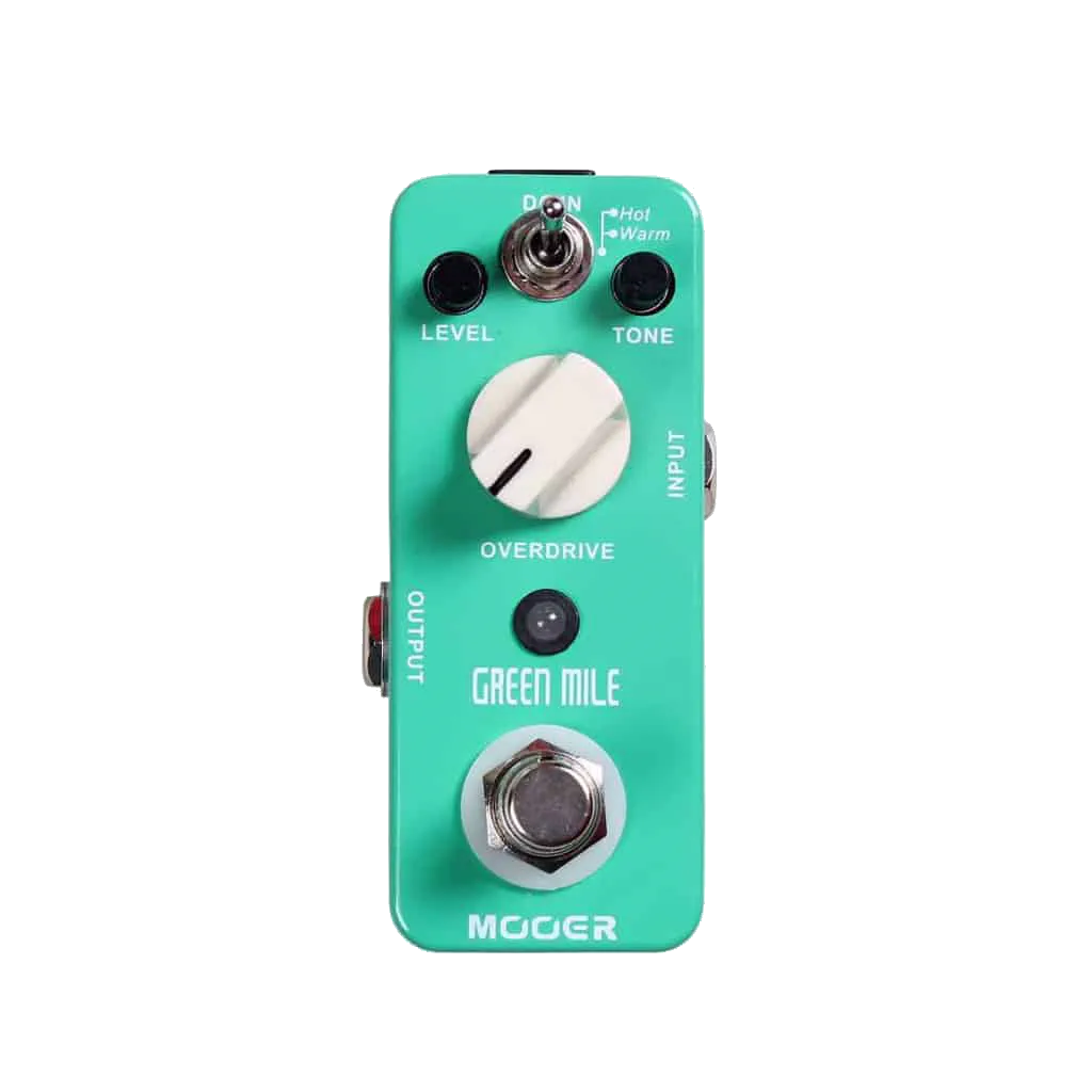 Mooer Green Mile Overdrive Pedal — view 1