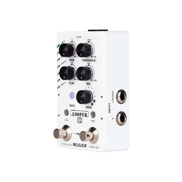 MOOER Looper X2 Stereo Electric Guitar Loop Pedal — view 3