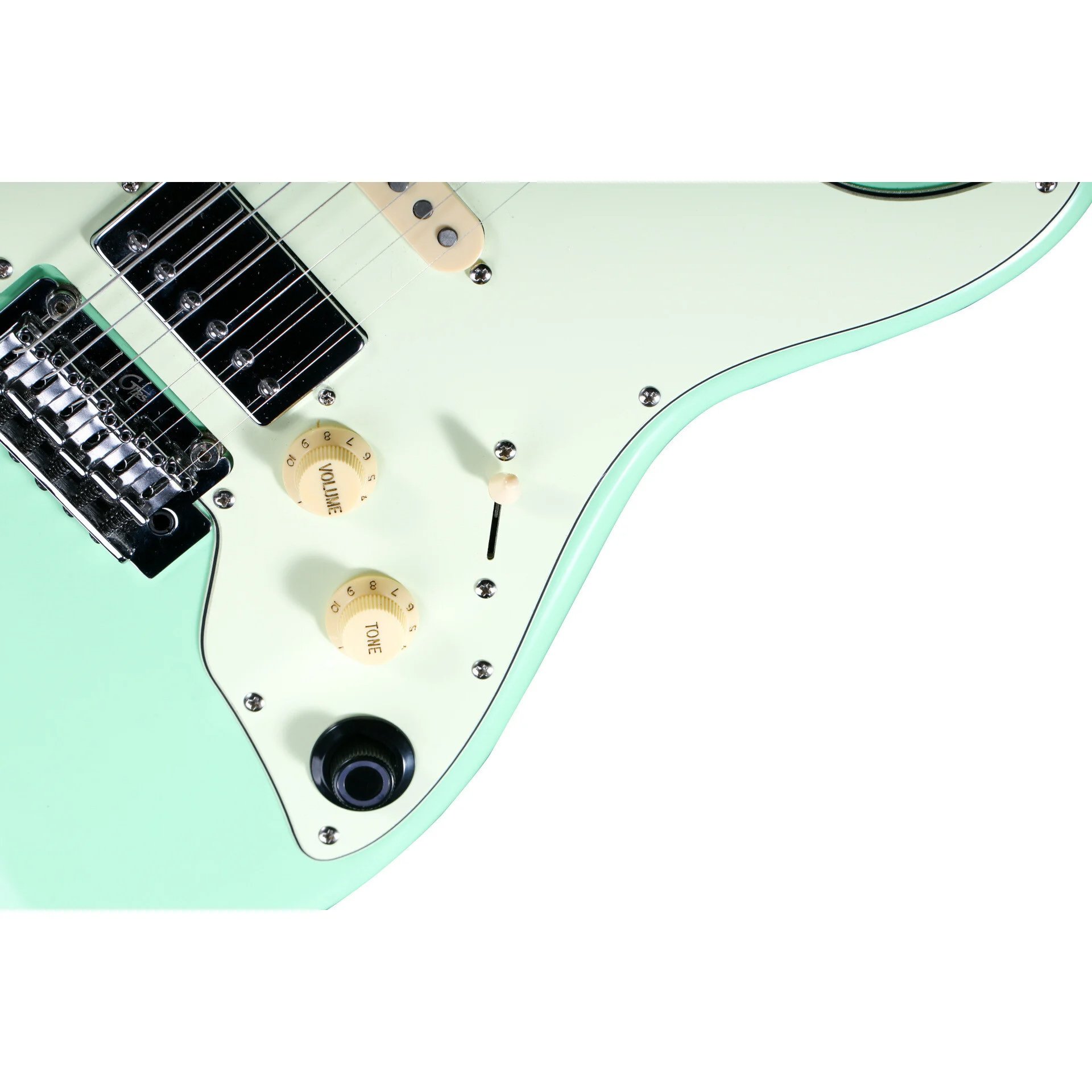 Mooer GTRS S800 Standard Intelligent Guitar – Surf Green — view 5