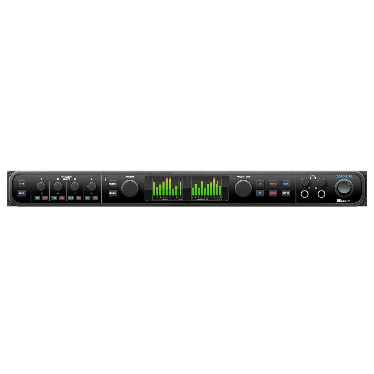 MOTU 8pre-es 24x28 Audio Interface — view 2