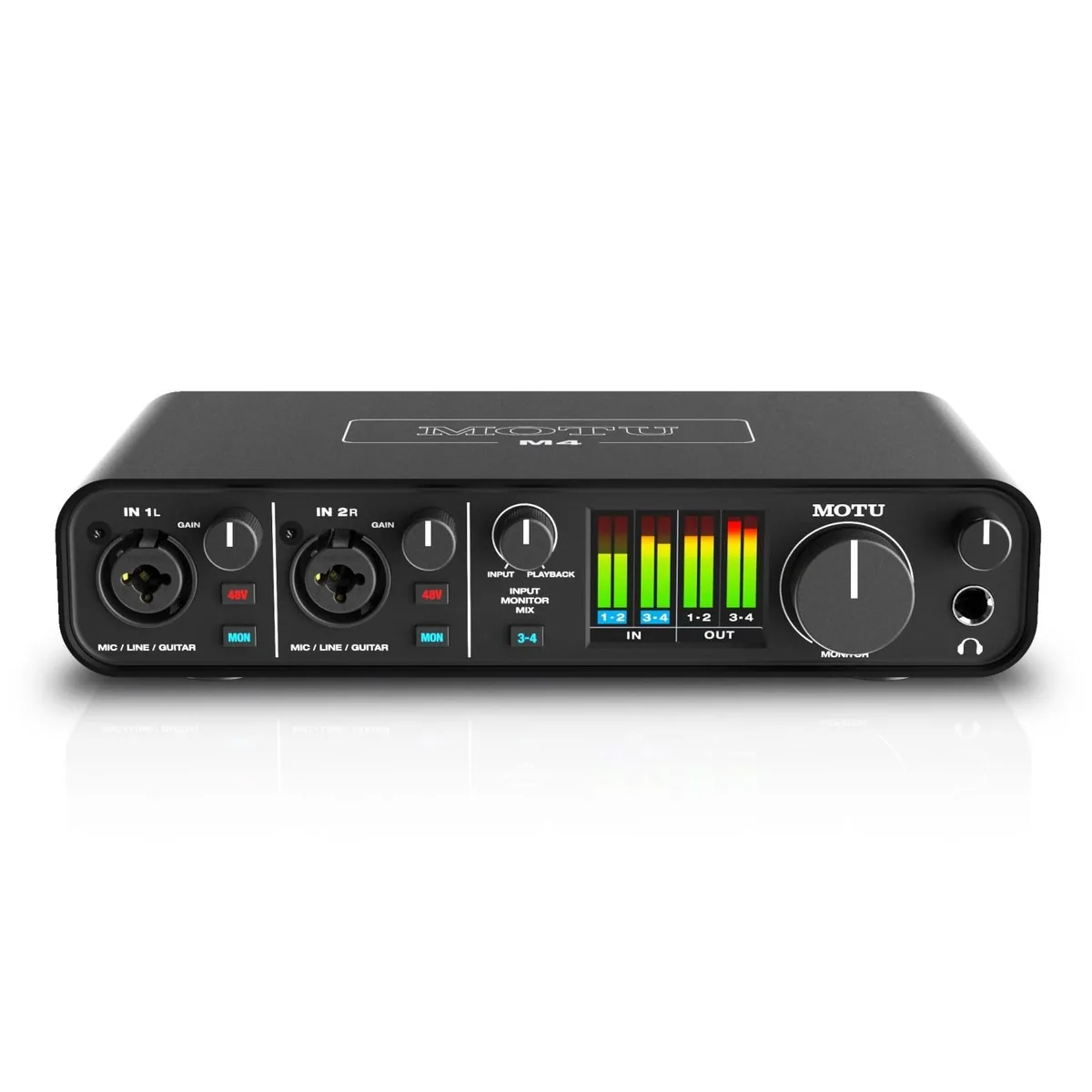 MOTU M4 4x4 USB-C Audio Interface — view 2