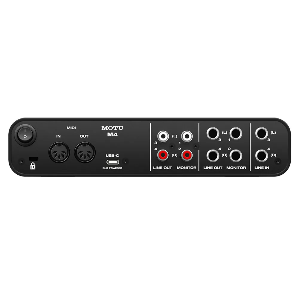 MOTU M4 4x4 USB-C Audio Interface — view 3