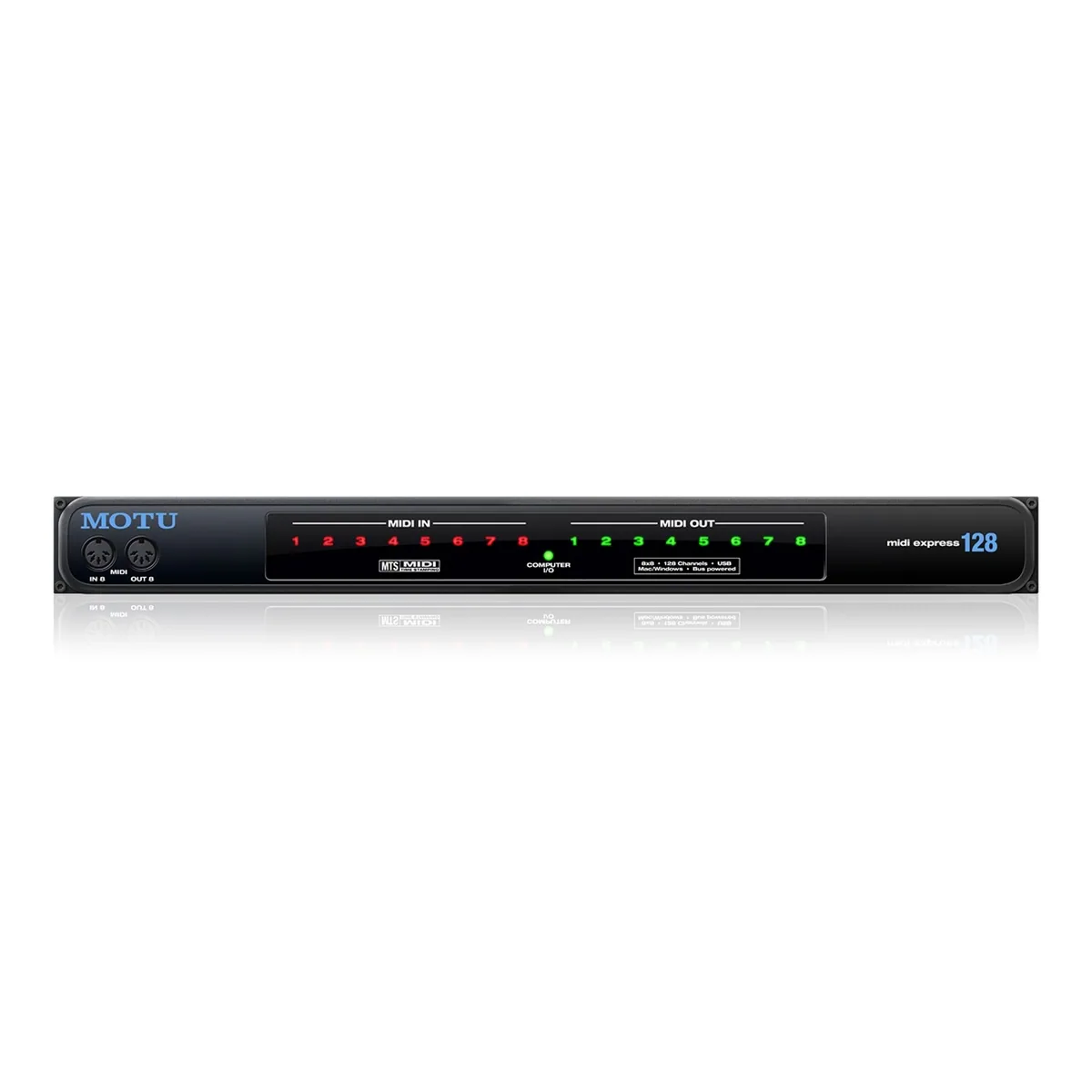 MOTU MIDI Express 128 8x9 USB MIDI Interface — view 2