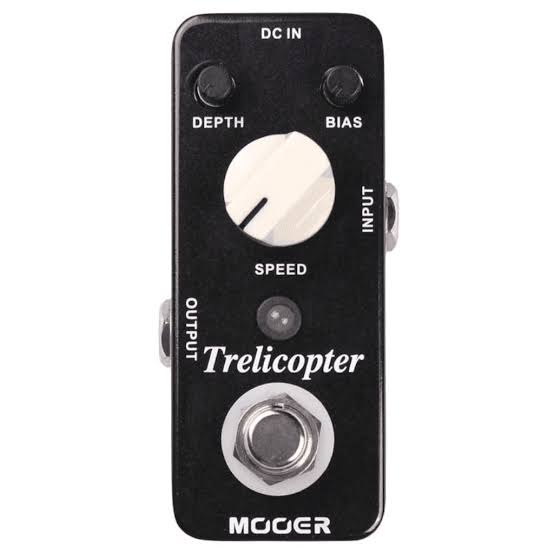 Mooer Trelicopter Optical Tremolo Pedal — view 1