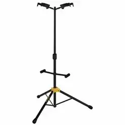 Hercules Stands GS422B PLUS Dual Guitar Stand with Auto Grip System and Foldable Yoke — view 1